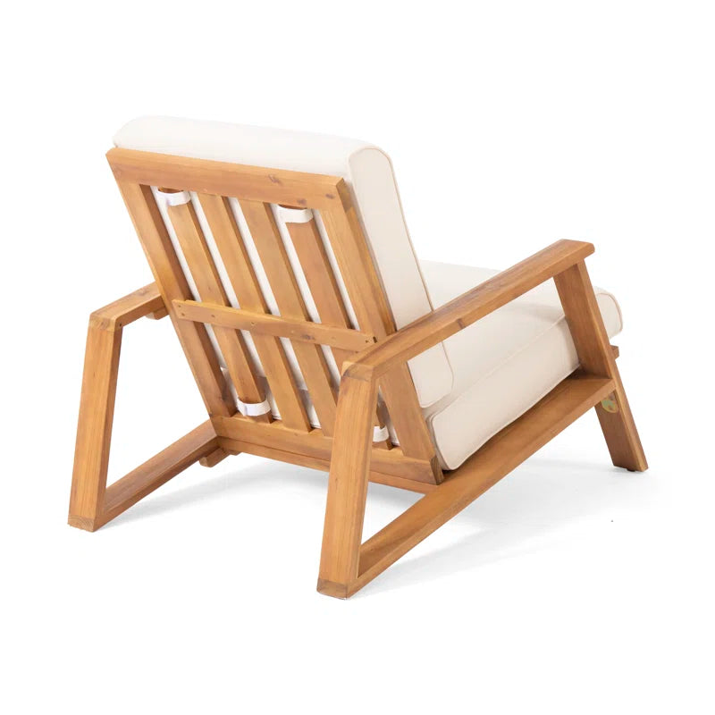 Isham Patio Chair with Cushions