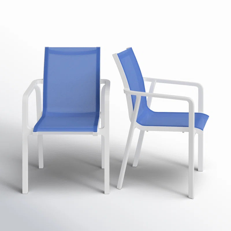 Farrah Outdoor Stacking Dining Armchair