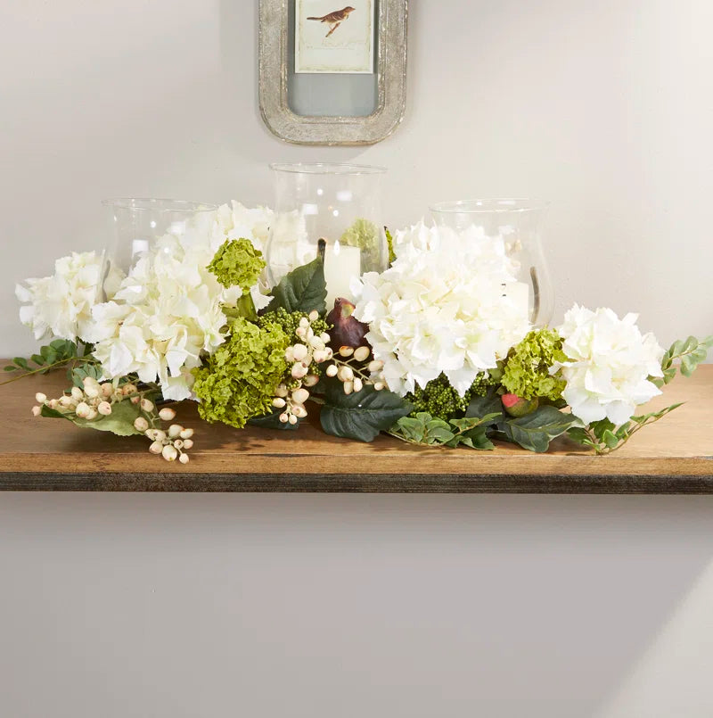 Hydrangea Candelabrum Arrangement in Free-Standing