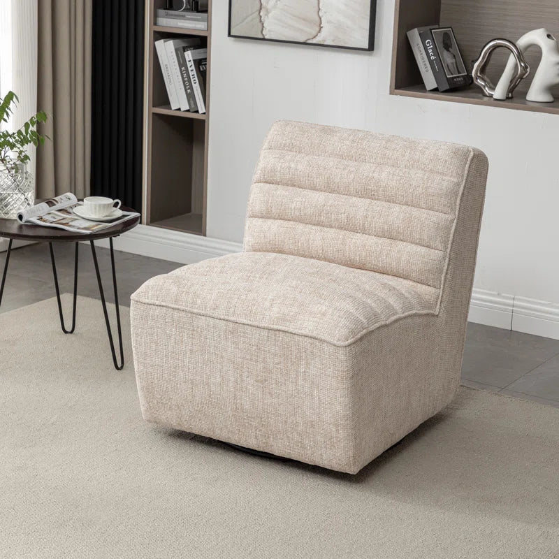 Tufted Swivel Chair