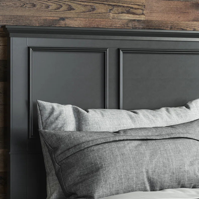 Auriel Solid Wood Standard Bed
