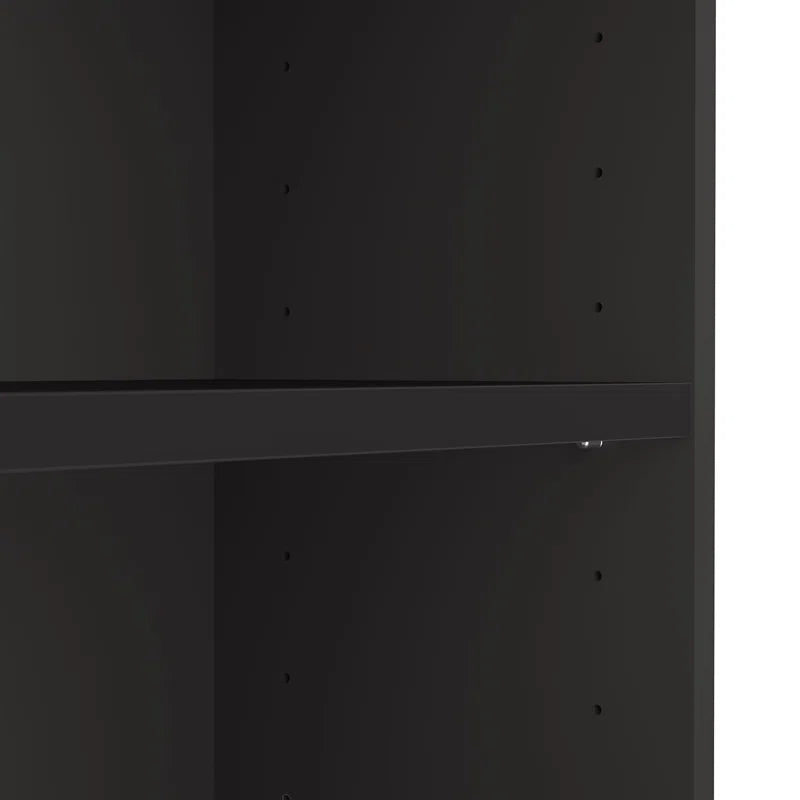 Doyno Tall 5 Shelf Bookcase - Set of 2, Storage and Display Bookshelves for Home Office and Living Room