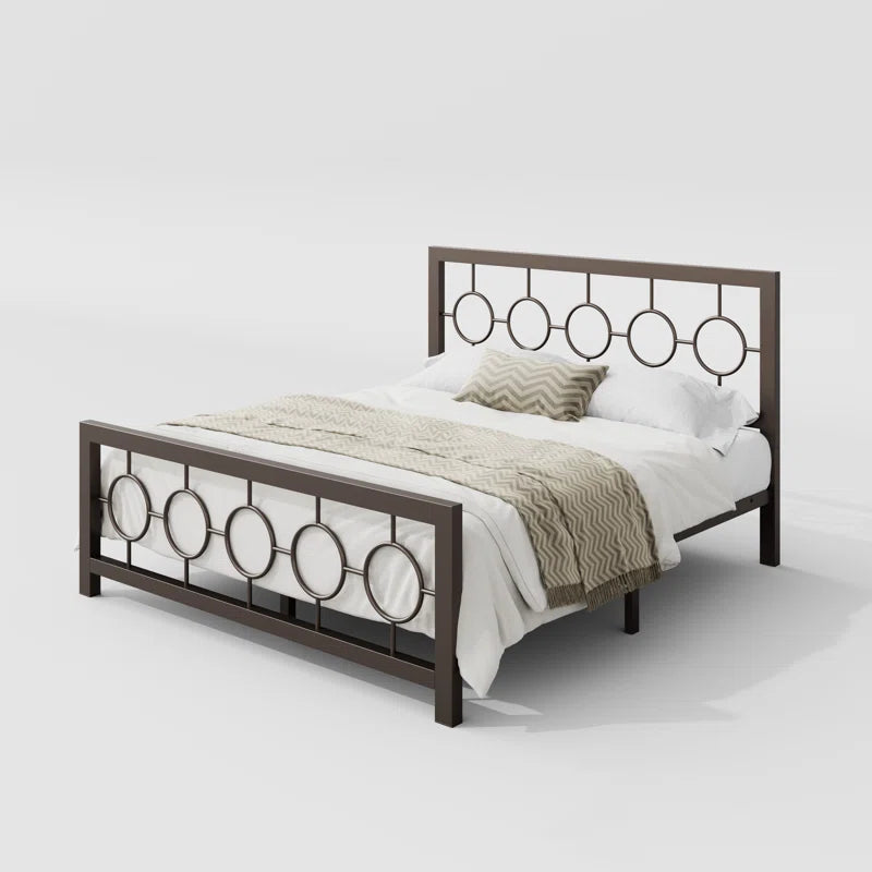 Bloneva Metal Open-Frame Bed