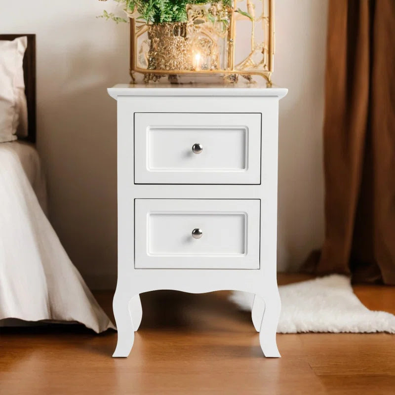 Authement 2 - Drawer End Table Storage Cabinet (Set of 2)