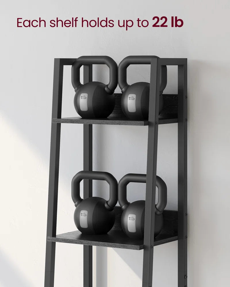 Maurus Steel Ladder Bookcase, Bookself for Home Office