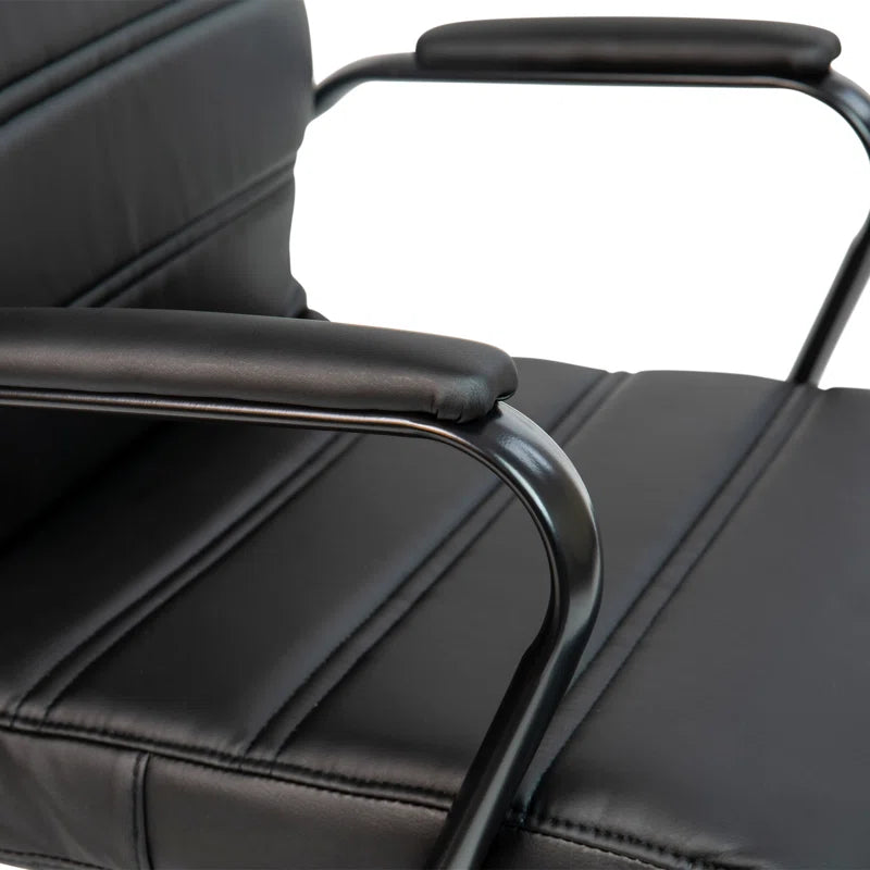 Whitney Ergonomic Upholstered Mid-Back Swivel Office Chair