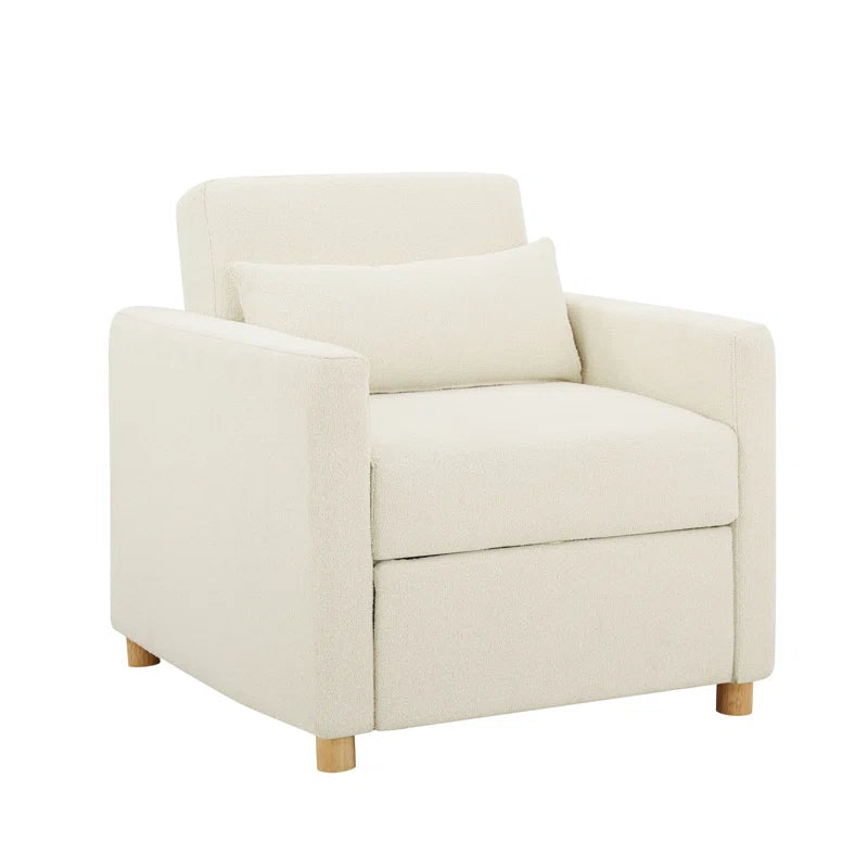 Cooper 36" Convertible Sleeper Accent Chair with Cushion