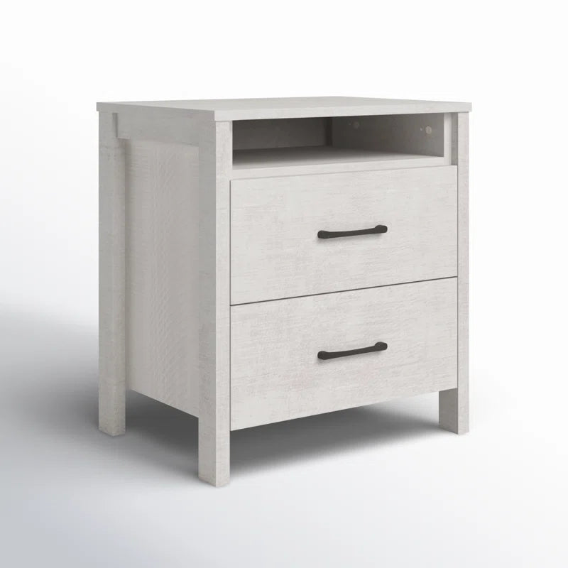 Allysyn 22.7" 2 Drawer Nightstand