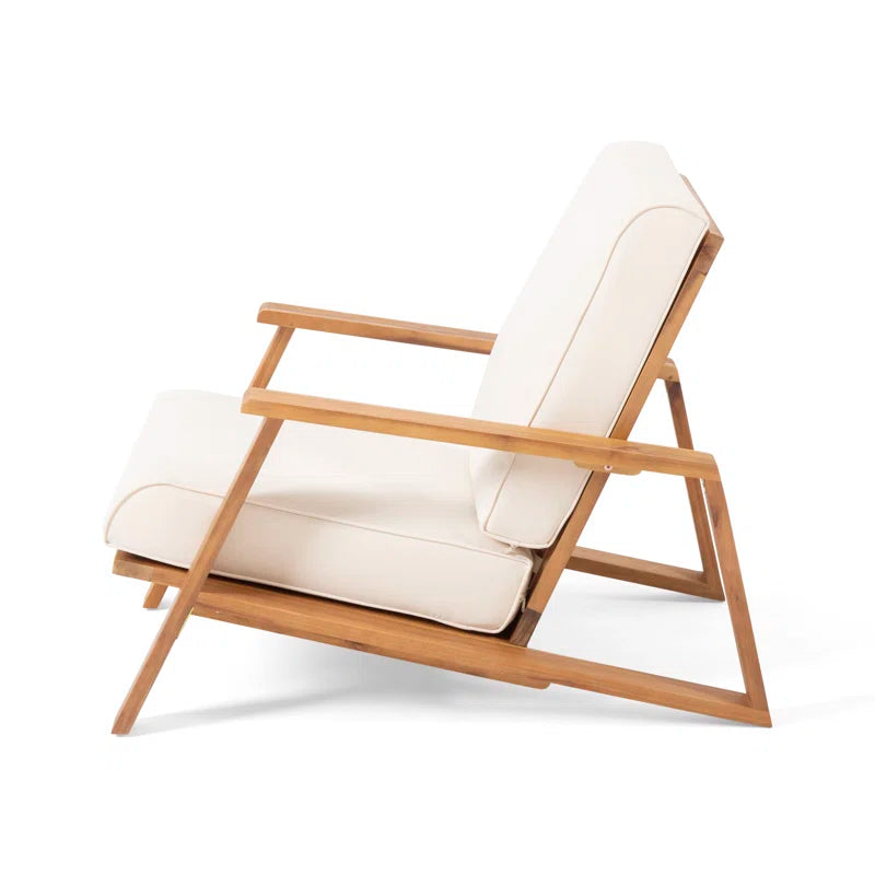 Isham Patio Chair with Cushions