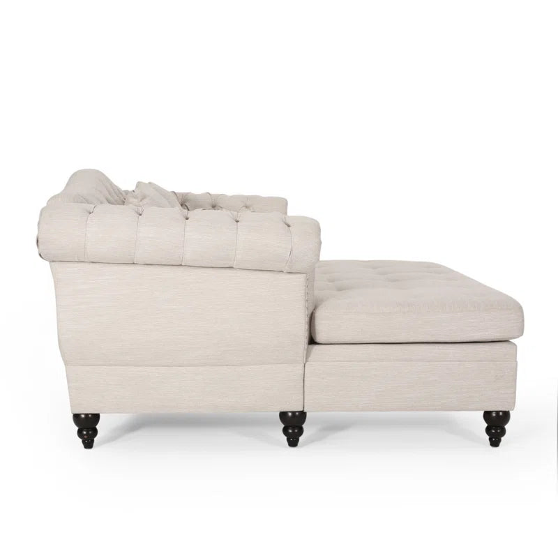 Lamm Upholstered Chaise Lounge