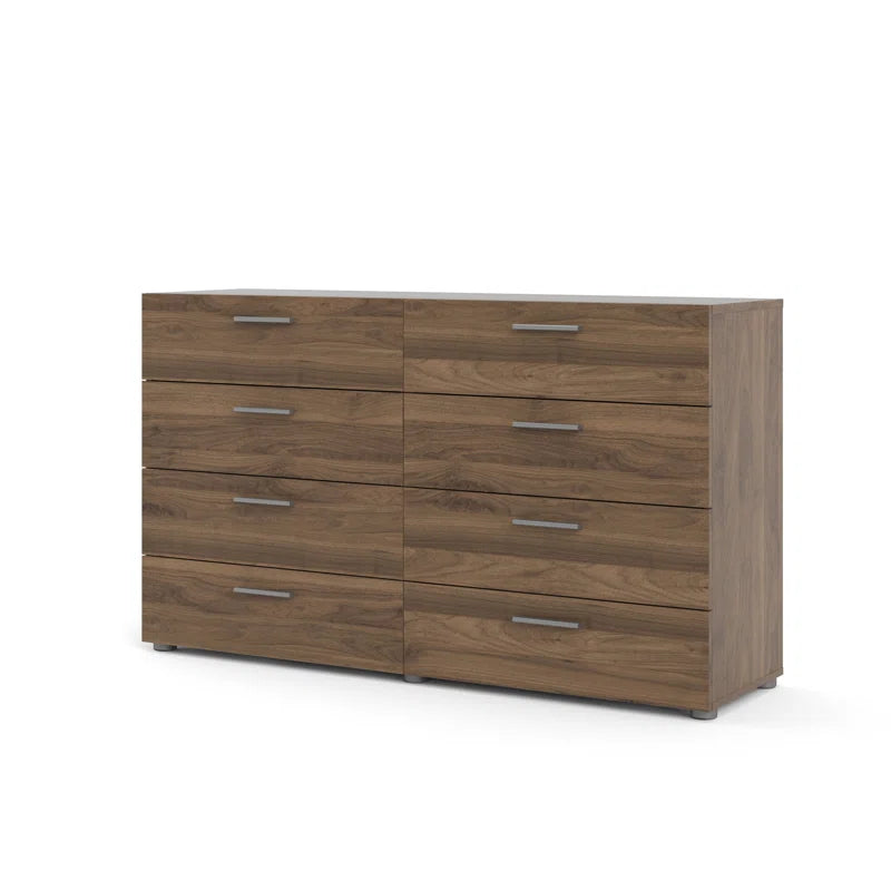 Gianna 8 Drawer 55.12" W Double Dresser