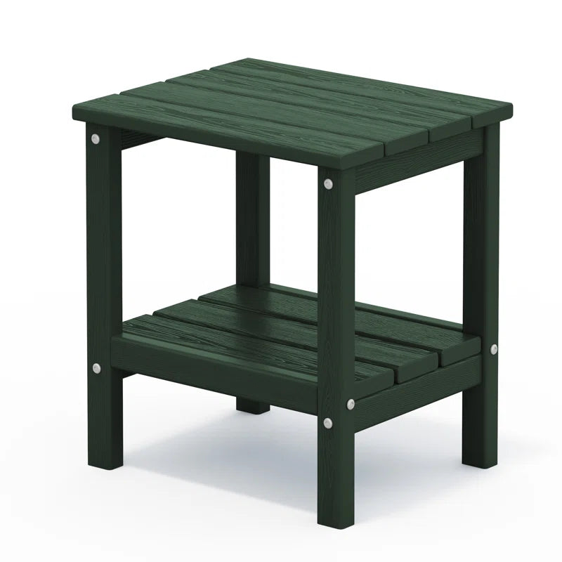 Wolak Double-Tier Patio Table Side Table