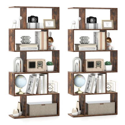 Rufio Geometric Bookcase
