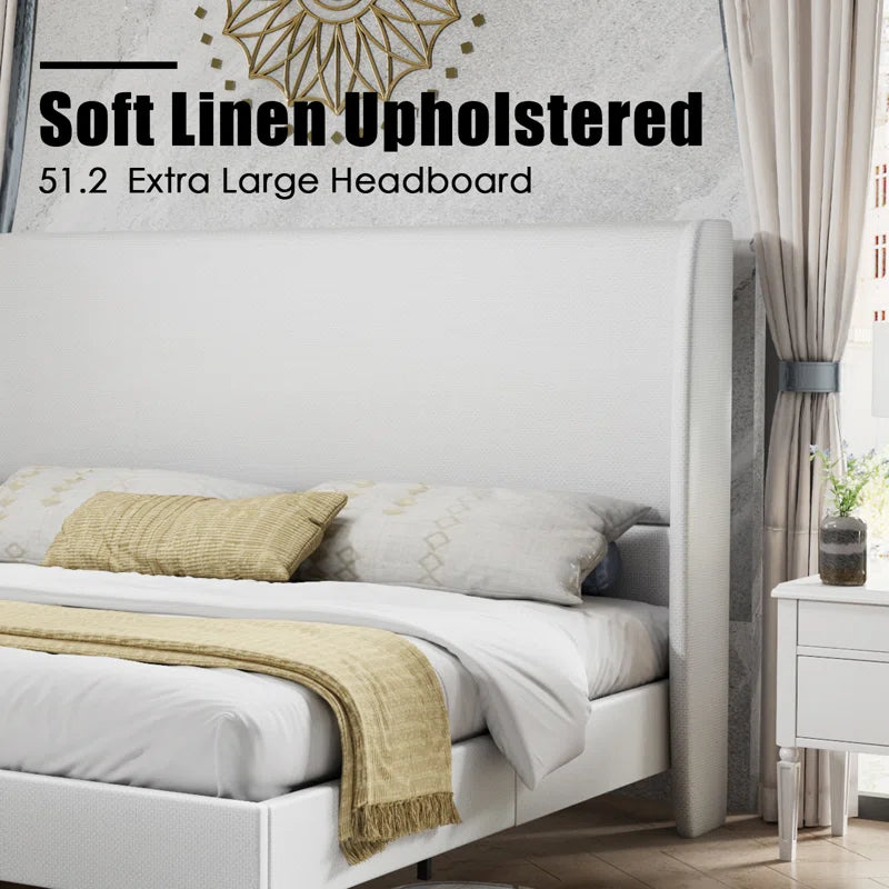 Belo Upholstered Platform Bed