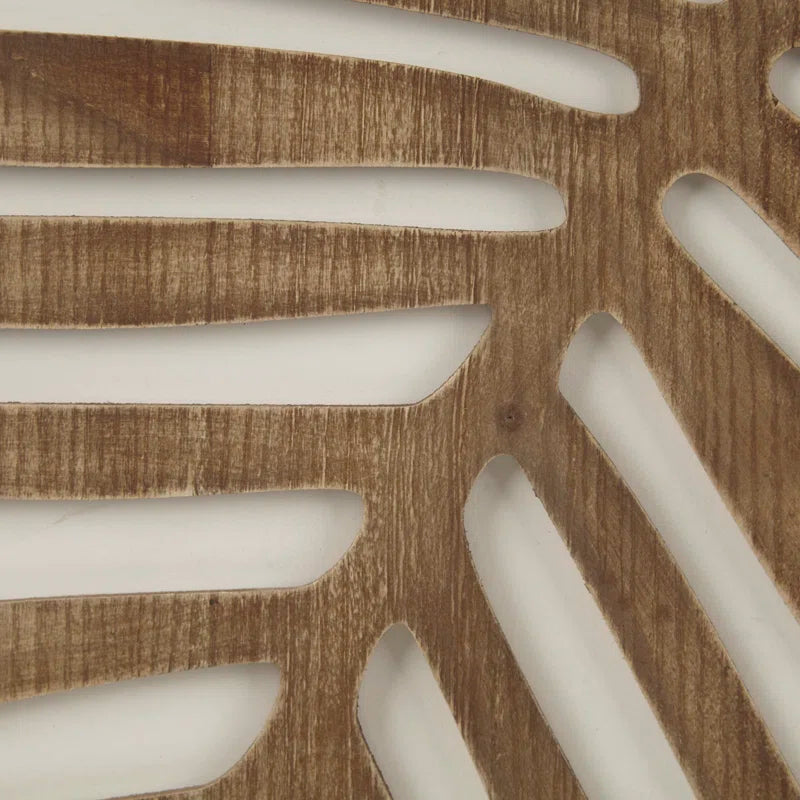 Birch Botanical Two-Tone 2-Piece Wood Panel Wall Decor Set