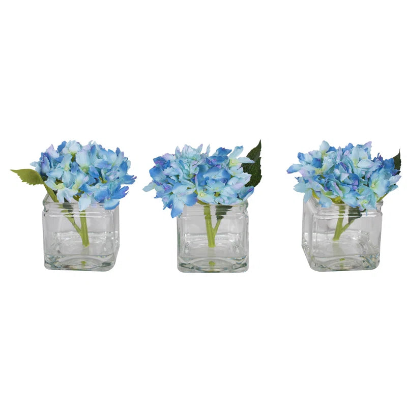 Altura Hydrangeas Centerpiece in Vase