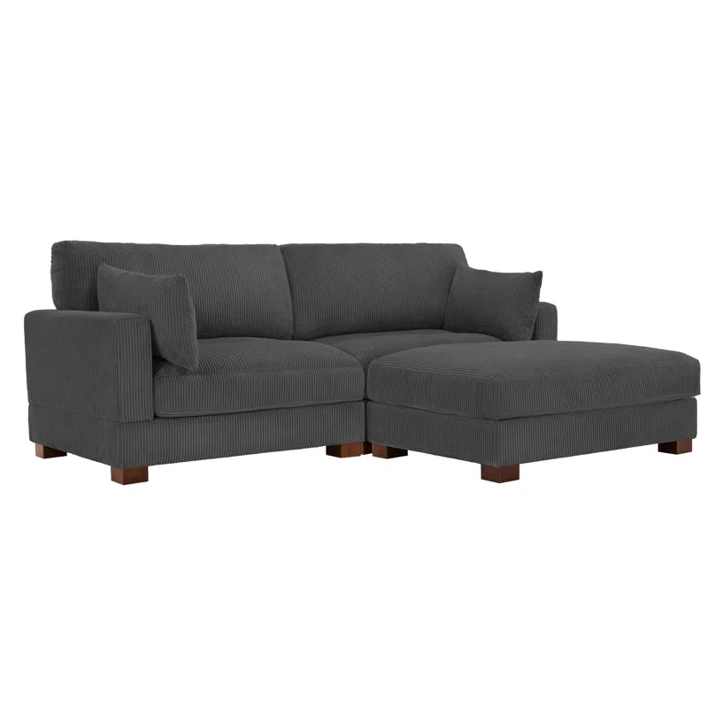 Maelina 3 - Piece Corduroy Sectional