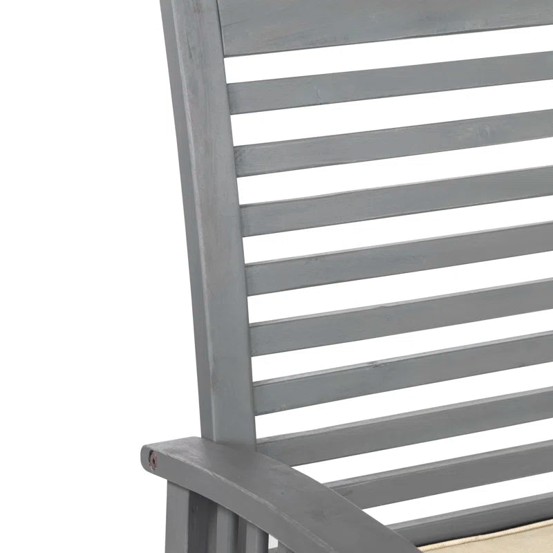 Outdoor Dining Armchair with Cushion