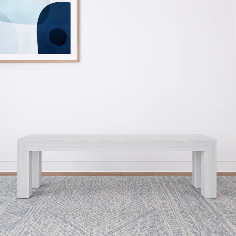 Linzy Modern Wood Bench