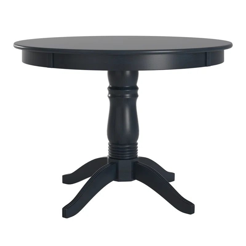Alexa-Mae round Solid Wood Dining Table