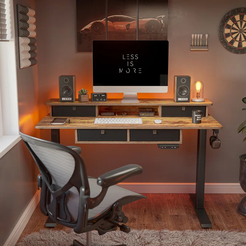 Emanuiel Height Adjustable Standing Gaming Desk