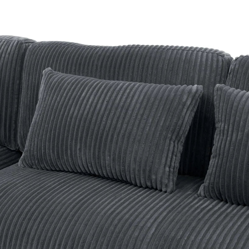 Beeston 3 - Piece Corduroy Sectional