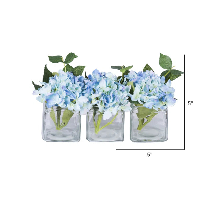 Altura Hydrangeas Centerpiece in Vase