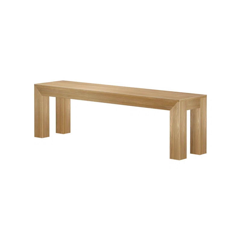 Linzy Modern Wood Bench