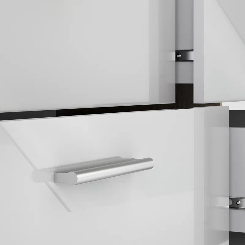 Gianna 8 Drawer 55.12" W Double Dresser