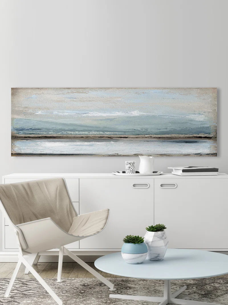 " Rolling Waves " by Marmont Hill Painting Print