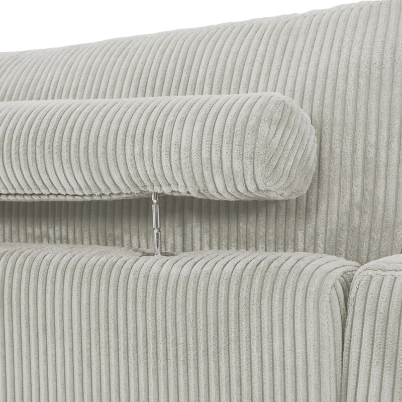 Maelina 3 - Piece Corduroy Sectional