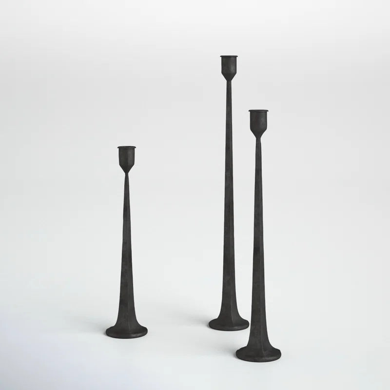 Salah Iron Tabletop Candlestick