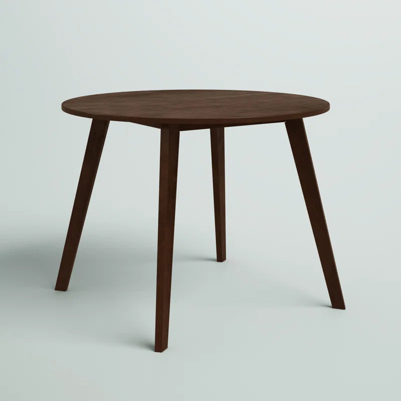Aquin round Solid Wood Base Dining Table
