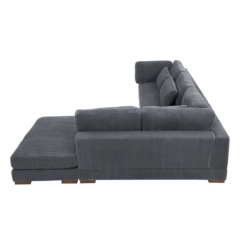 Beeston 3 - Piece Corduroy Sectional