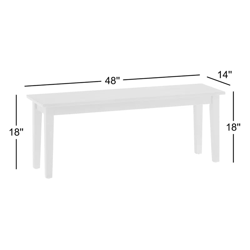 Chaffin Solid Wood Bench
