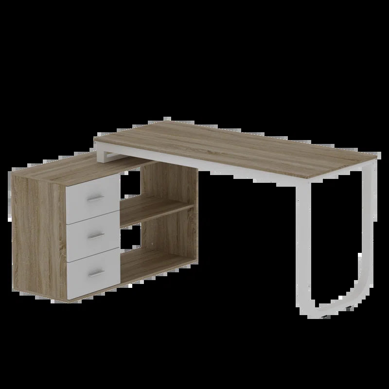 Latwon L-Shape Desk