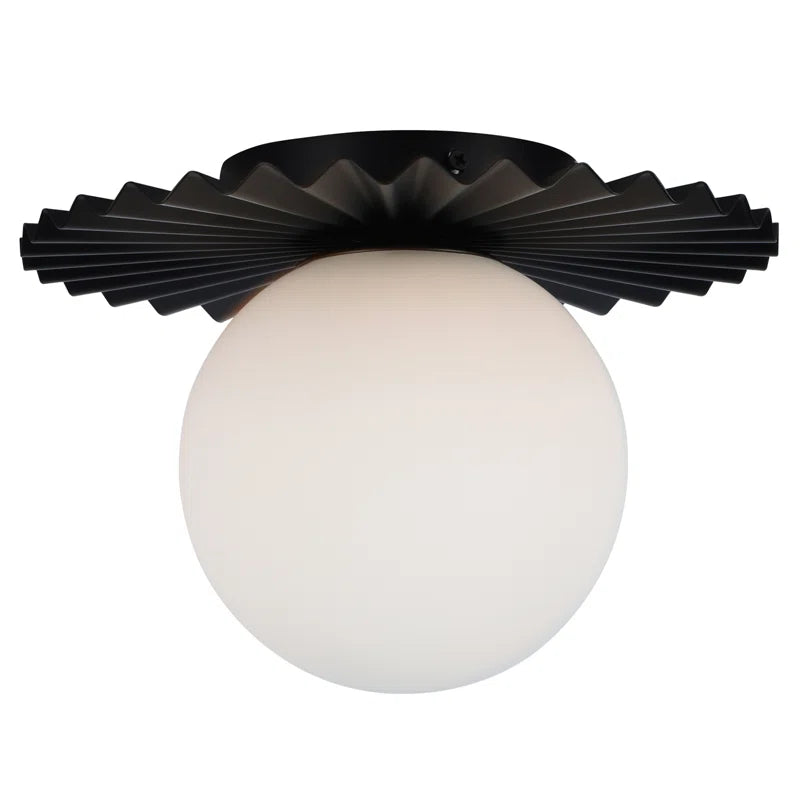 Abbey Glass Flush Mount