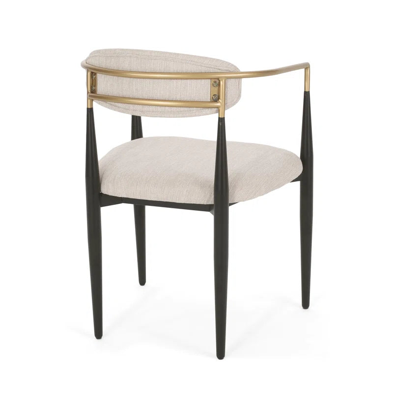 Nayalis Low Back Upholstered Dining Chairs