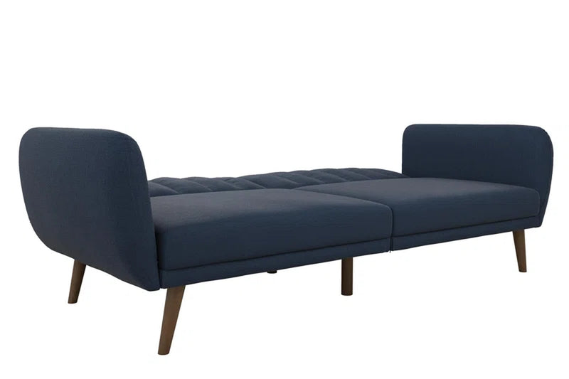 Brittany 81.5" round Arm Convertible Sofa