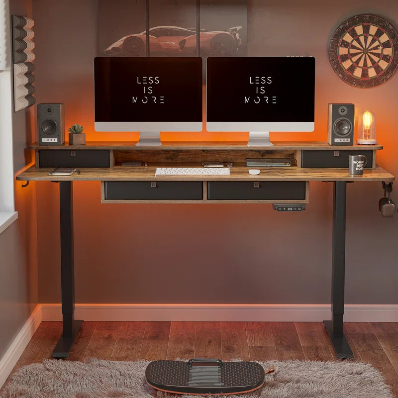 Emanuiel Height Adjustable Standing Gaming Desk