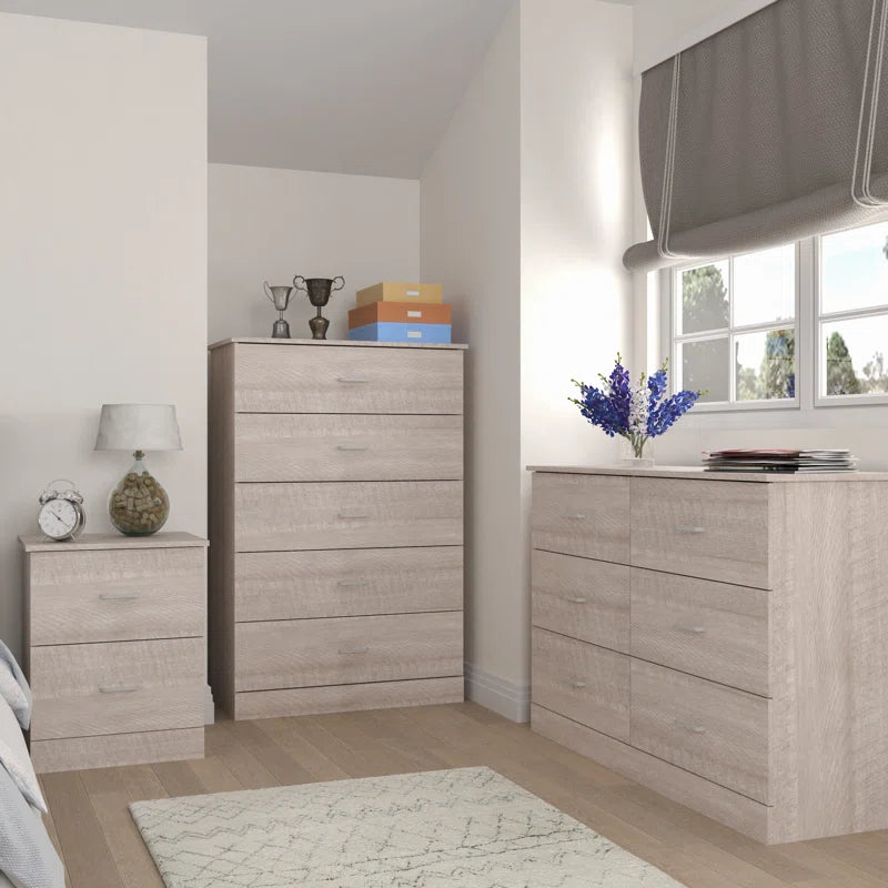 Allyannah 23.6" 2-Drawer Nightstand