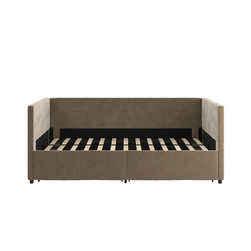 Dmitry Upholstered Daybed with Drawers