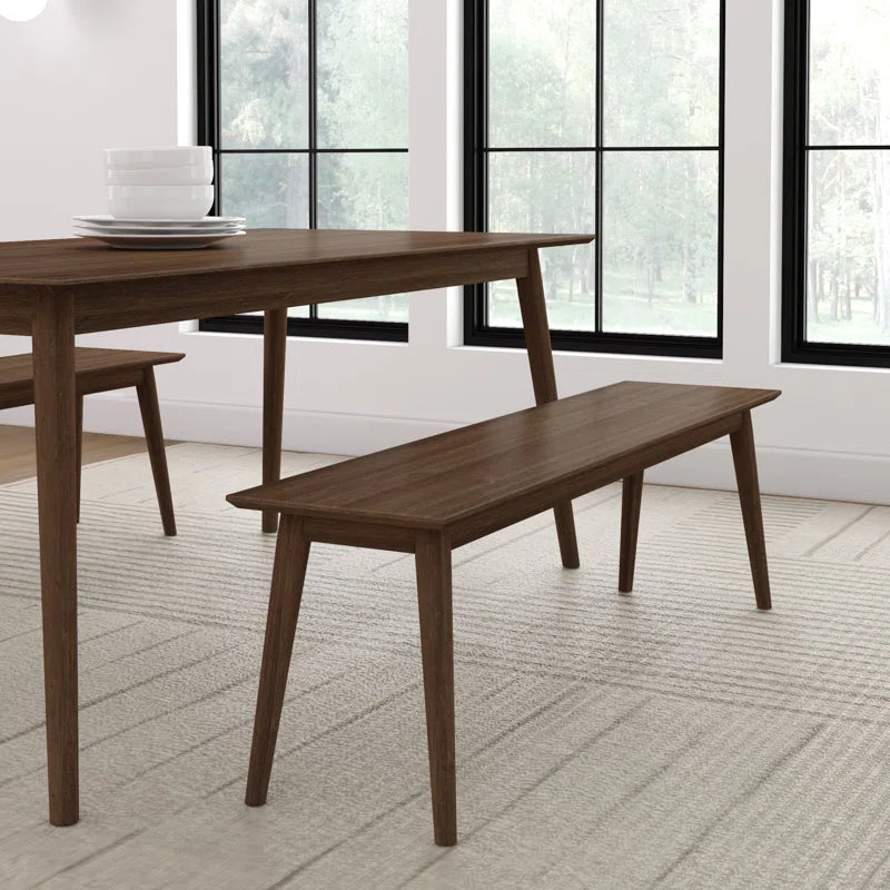 Leaford 58.75" Solid Wood Bench