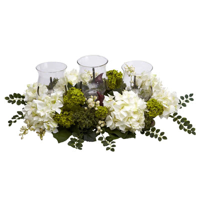 Hydrangea Candelabrum Arrangement in Free-Standing