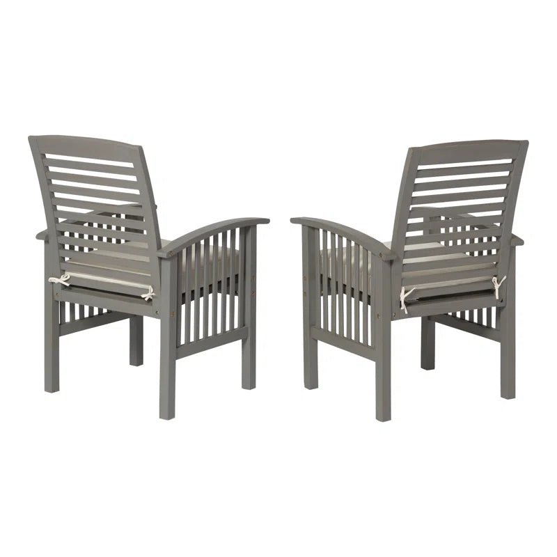 Outdoor Dining Armchair with Cushion
