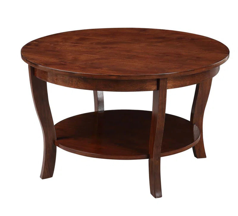 Carbin 30" Coffee Table with Shelf