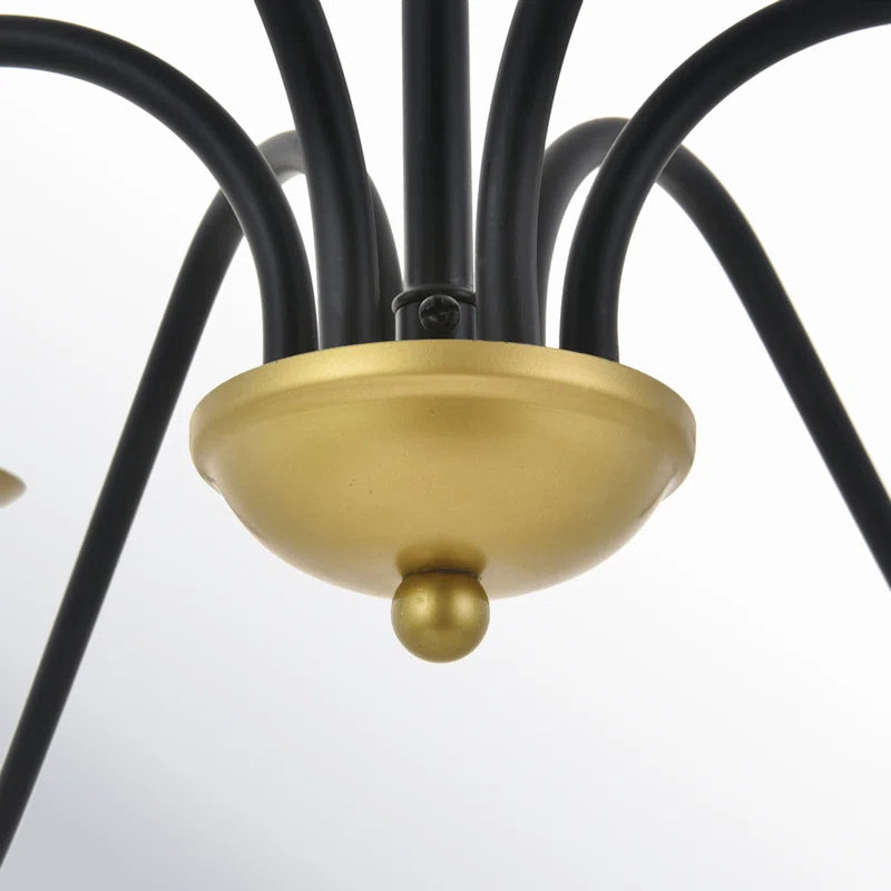 Ableton 6 - Light Dimmable Classic / Traditional Chandelier