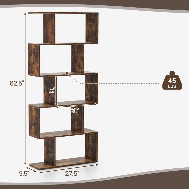 Rufio Geometric Bookcase