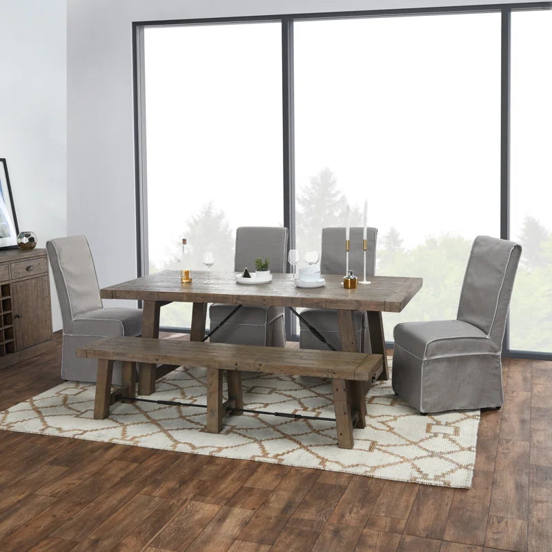 Edelen Solid Wood Bench