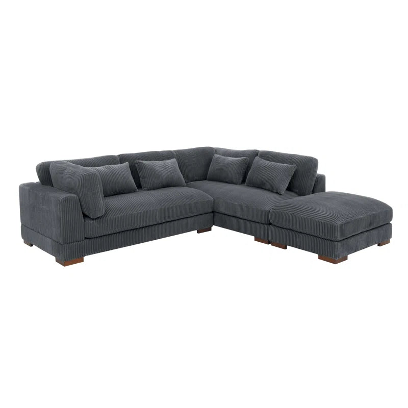 Beeston 3 - Piece Corduroy Sectional